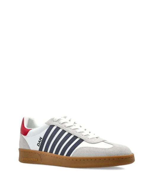 DSquared² White Boxer Sneakers