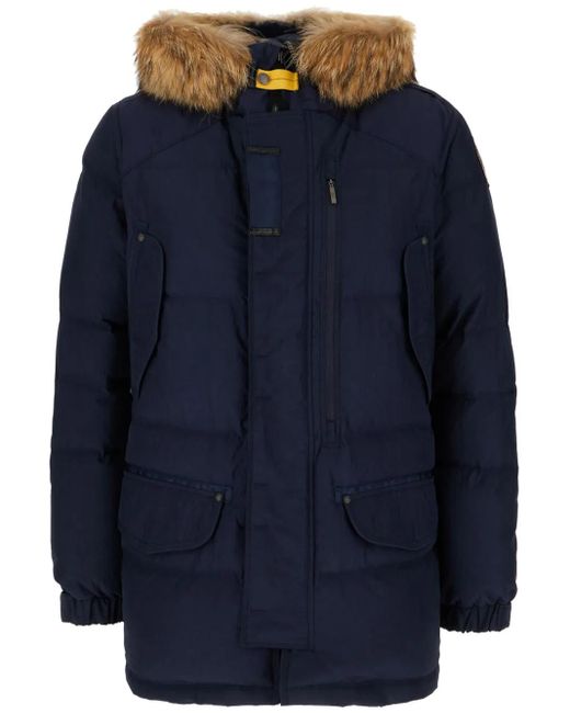 Parajumpers Blue Capispalla Coat for men