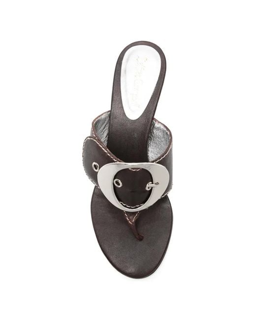 Jeffrey Campbell White Sandals