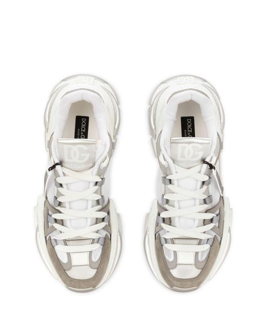 Dolce & Gabbana Airmaster Chunky Sneakers Met Dg-logo in het White voor heren