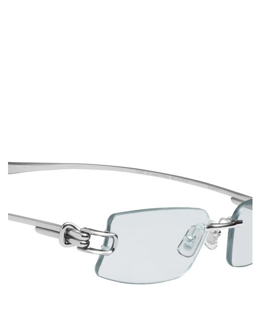 Gentle Monster White Gamot 02 (Gr) Sunglasses