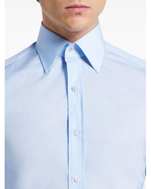 Tom Ford Blue Slim Fit Shirt Clothing for men
