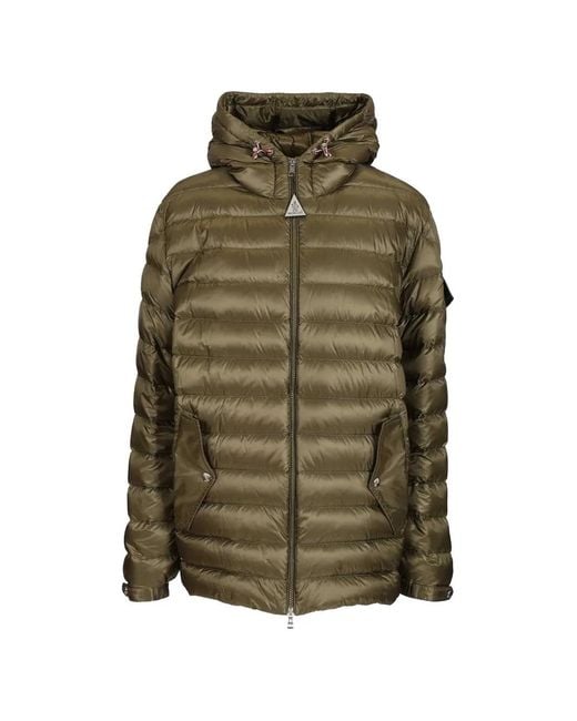 Moncler Green Oahu Quilted Ripstop Coat for men