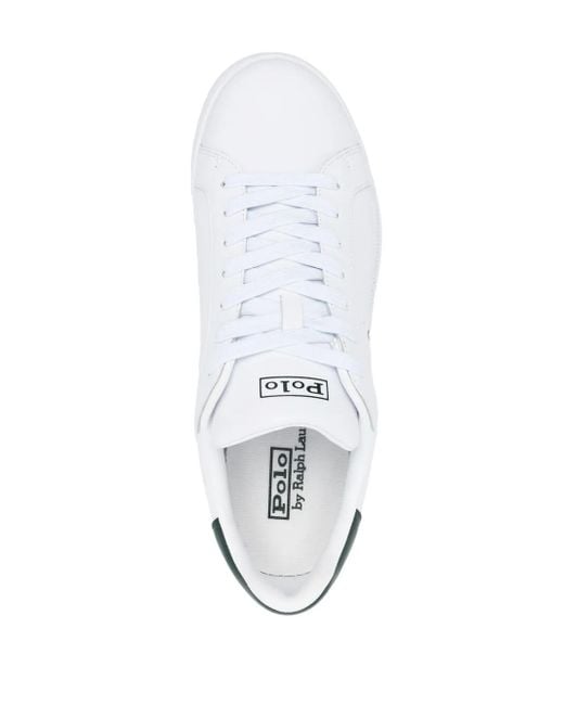 Polo Ralph Lauren Sneakers Mit Logo-Print in White für Herren