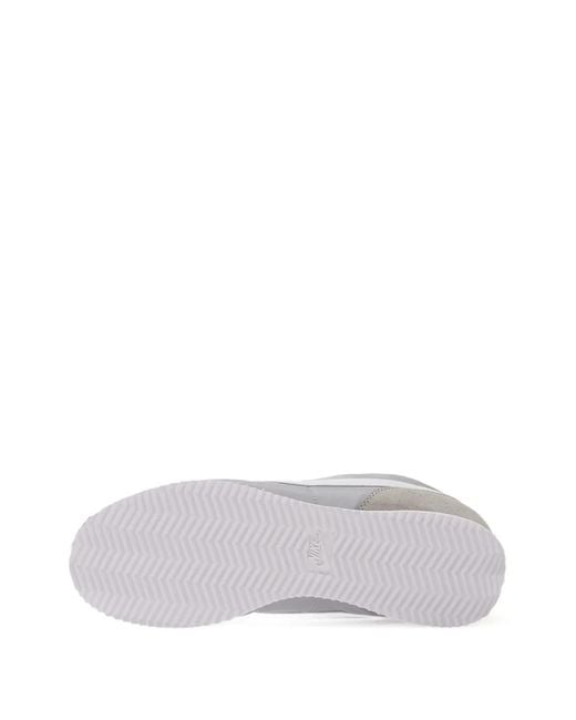 Nike Gray Cortez Lace-up Sneakers for men