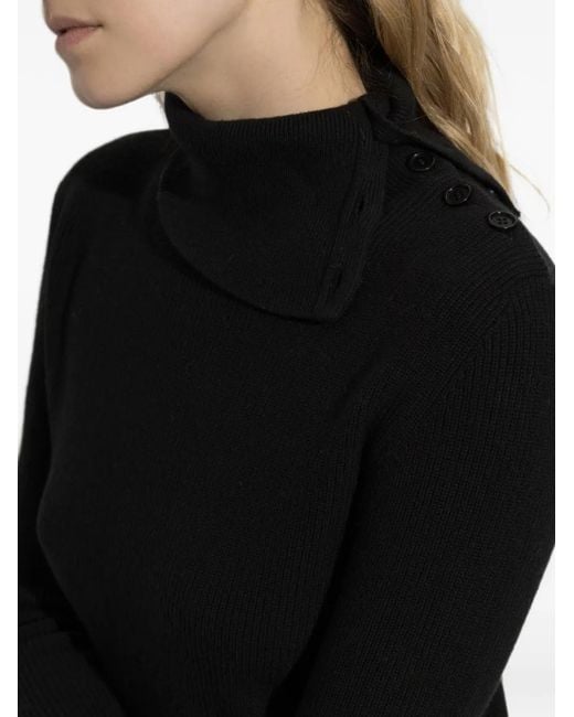 Lisa Yang Black Sabrine Turtleneck Sweater