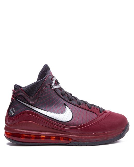 LeBron 7 Zapatillas Nike de Cuero de color Rojo para hombre | Lyst