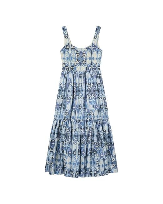 LaDoubleJ Capri Jurk in het Blue