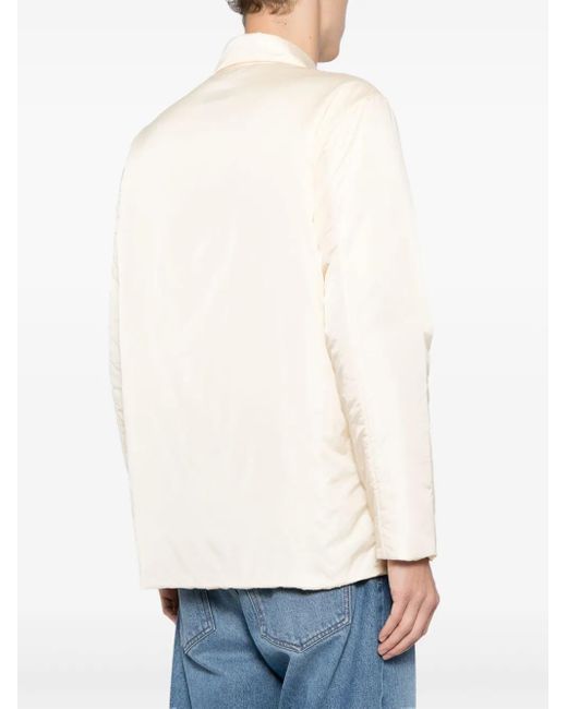 Aspesi Natural Padded Shirt Jacket for men