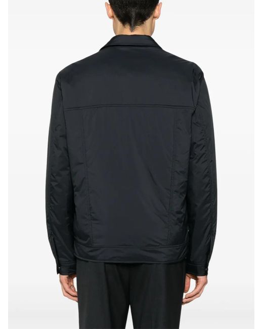 Herno Black Ecoage Jacket for men