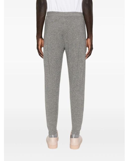 Bompard Gray Drawstrings Trousers for men