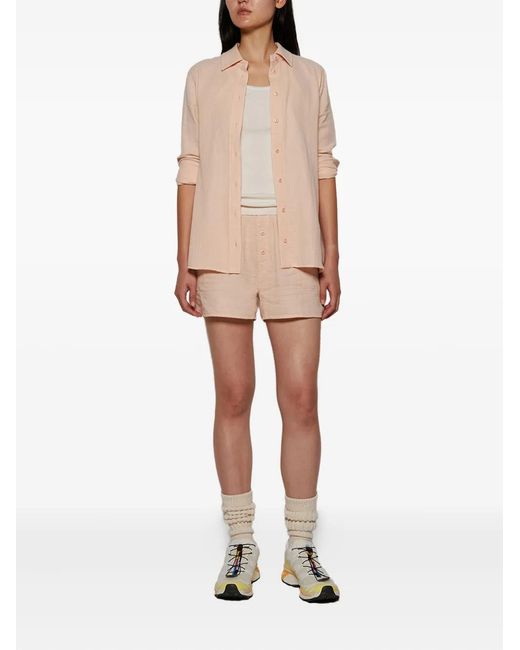 ÉTERNE Pink Constance Button-Down Cotton Shirts