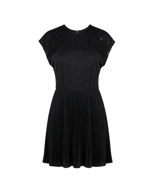 Valentino Garavani Black Panelled Dress