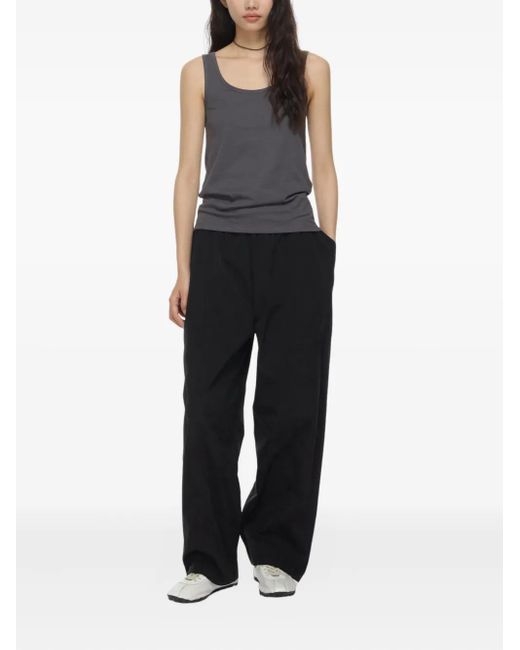 Studio Nicholson Blue Tapered Trousers