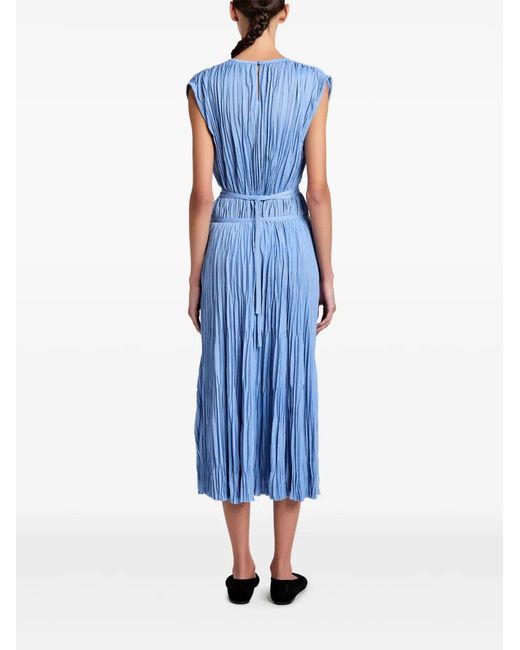 Proenza Schouler Blue Lyra Blouse
