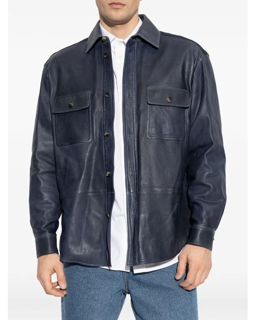Loewe Blue Hybrid Jacket for men