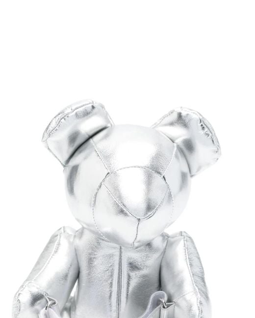 Maison Mihara Yasuhiro White Dolls Bear Tote Bag
