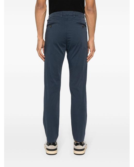 Pantalones con corte slim Briglia 1949 de hombre de color Blue