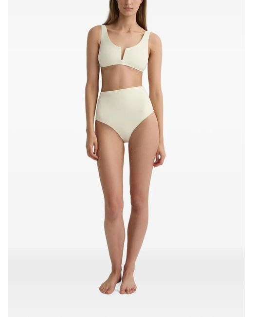 Bondi Born White Verona Scoop-Neck Bikini Top