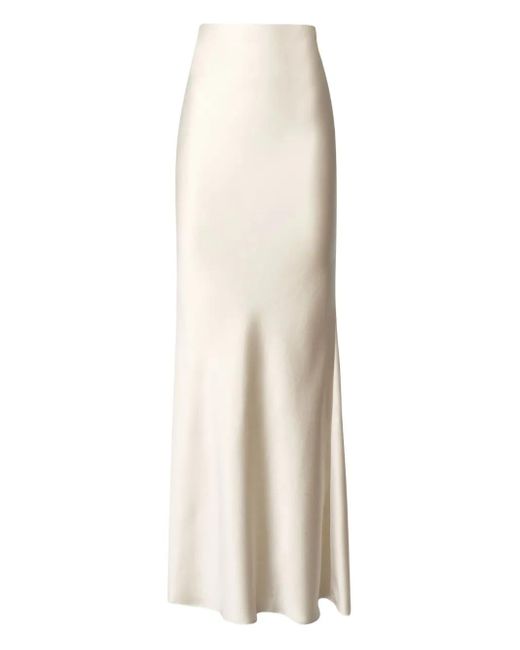 ANDAMANE Maxi-Rok Met Uitgesneden Details in het White