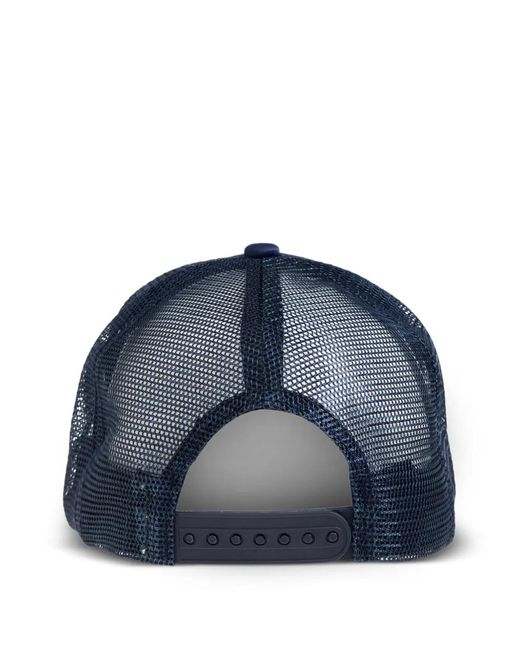 GALLERY DEPT. Blue Logo-Print Mesh-Panel Baseball Cap for men