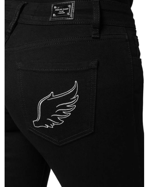 Vaqueros Slim Angel Philipp Plein de color Black