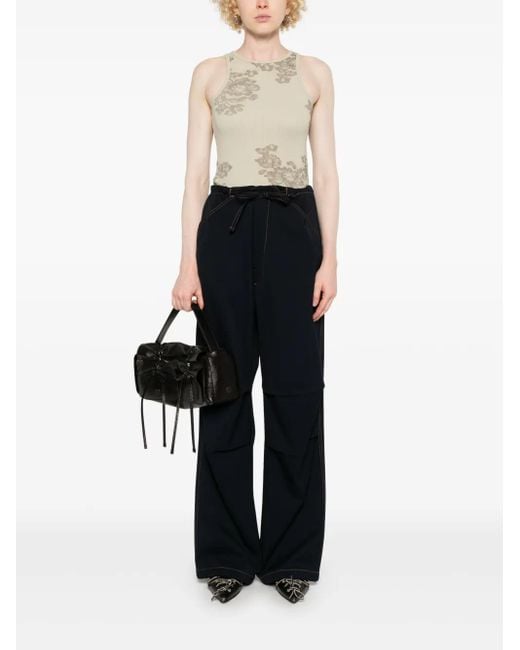 DARKPARK Blue Daisy Trousers