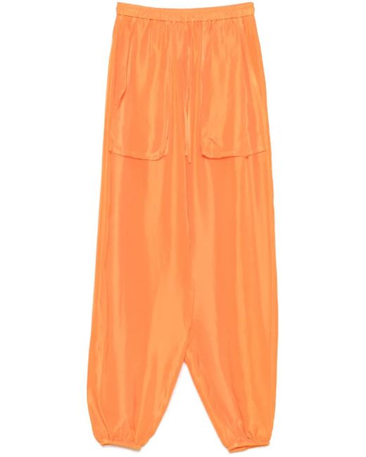 Tela シルク パンツ Orange