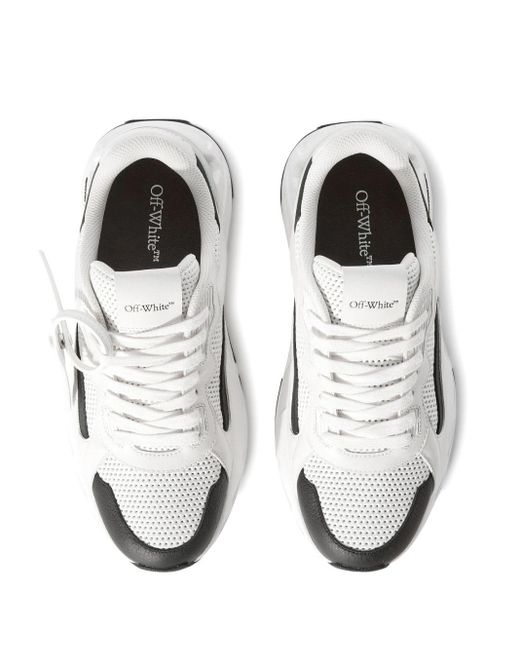 Off-White c/o Virgil Abloh Off WhiteTM Low Kick Off Weiß/Schwarzer Sneaker für Herren