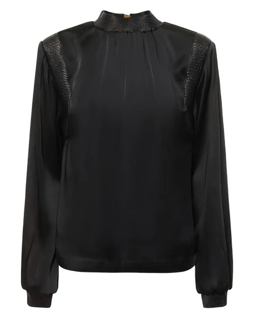 Tom Ford サテン ブラウス Black