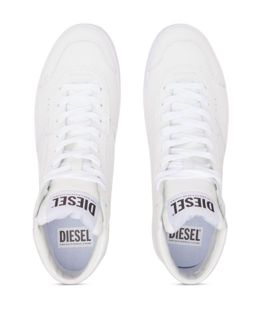 DIESEL White S-Leroji High-Top-Sneakers