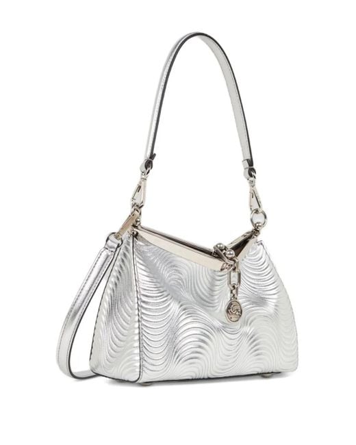 Etro White Small Vela Shoulder Bag
