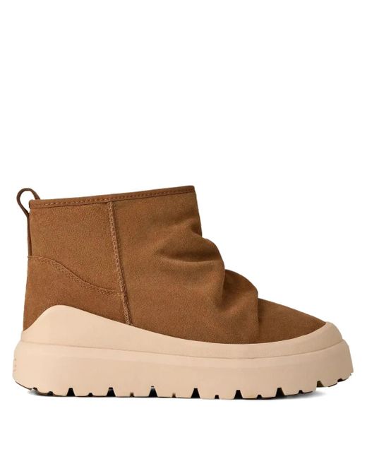 Bottines Heritage Utility En Daim À Plateforme Ugg en coloris Brown