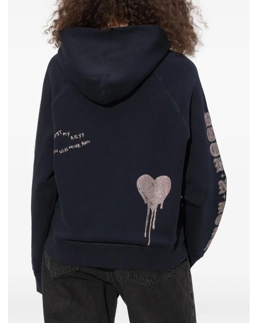 Zadig & Voltaire Blue Georgy Hooded Sweater