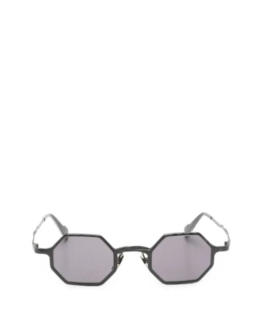 Kuboraum Metallic Z19 Geometric-Frame Sunglasses