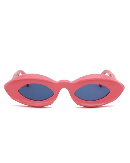 Marni Red Cat-eye Frame Sunglasses