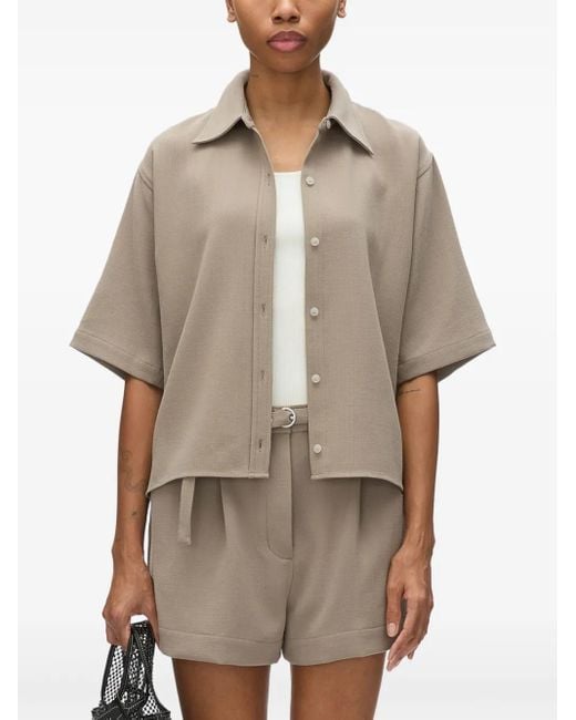 3.1 Phillip Lim Natural Knitted Top