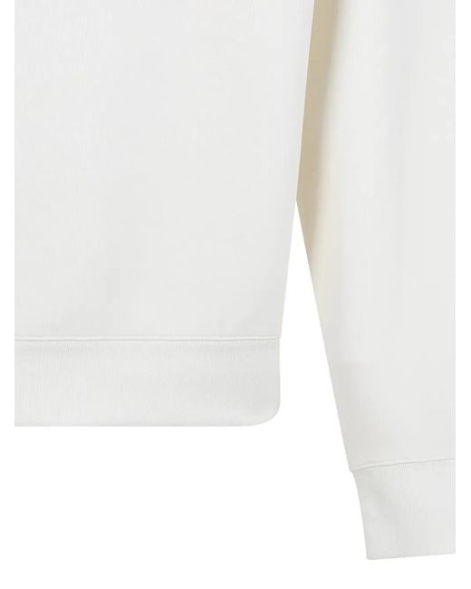 Mackage White Logo-Print Sweater for men
