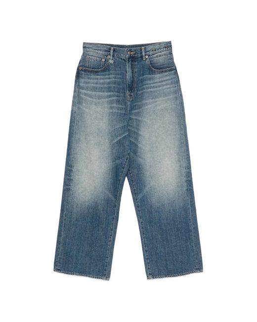 R13 Blue Venti Faded-Effect Jeans for men