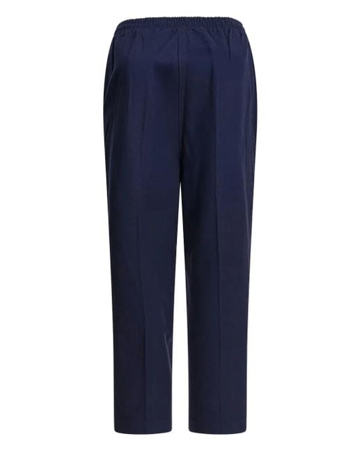 Altum Blue Drawstring Side-Panel Trousers for men
