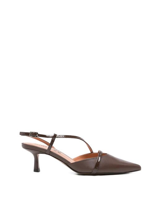 Bibi Lou Brown Zire Pointed-Toe Sandals