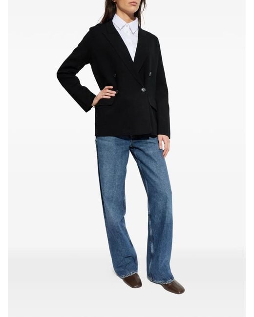 Paul Smith Black Double-Breasted Blazer