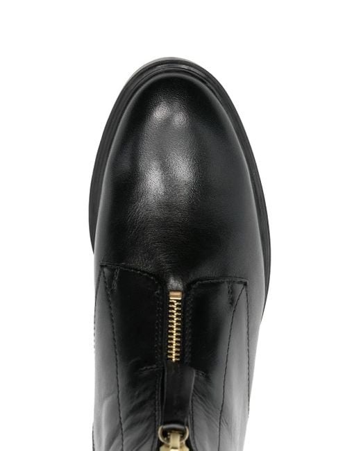 Ara Black Zip-Fastening Boots