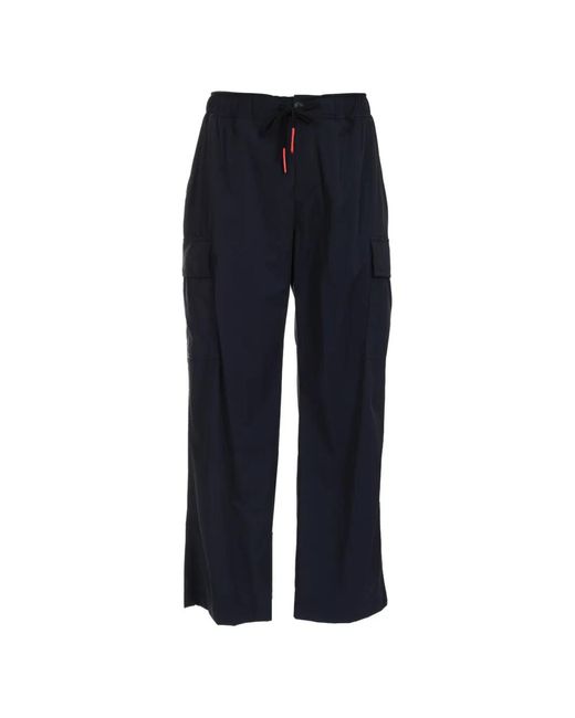 Just Cavalli Blue Drawstring Cargo Pants for men
