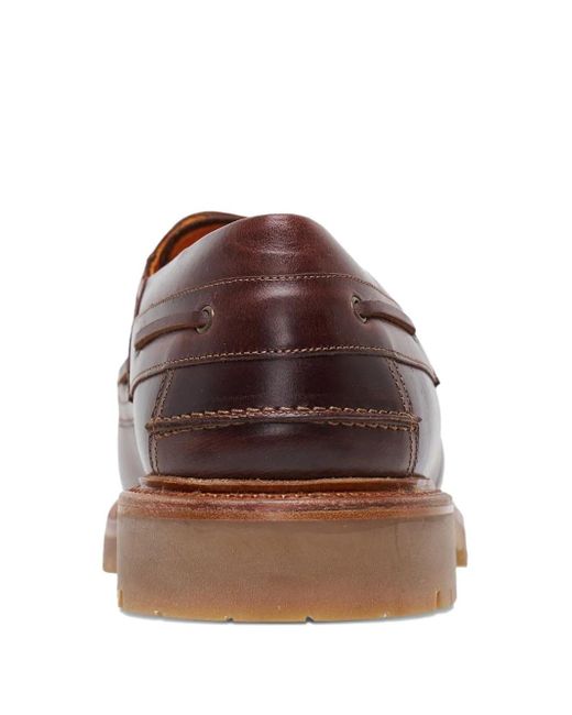 Junya Watanabe Brown X Heinrich Dinkelack Leather Shoes for men