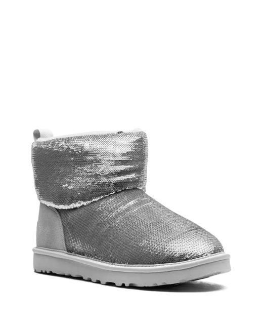 Ugg Gray Classic Mini Boots