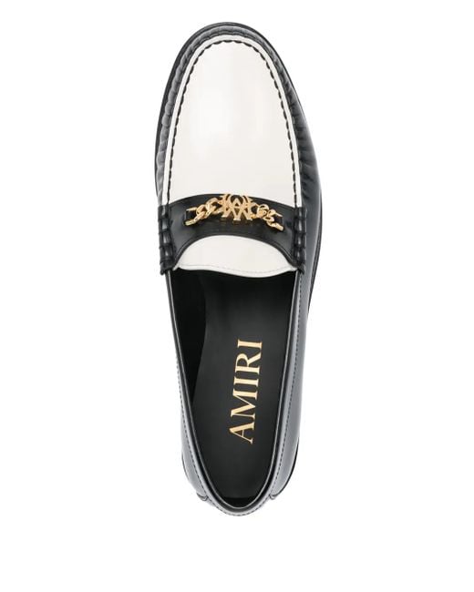 メンズ Amiri Ma Chain ローファー Black