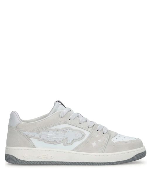 メンズ ENTERPRISE JAPAN レースアップ スニーカー White