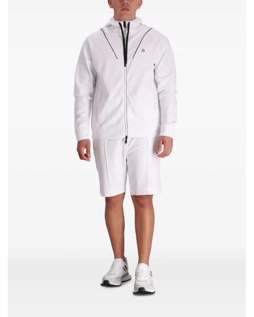 Boss Shorts Mit Ziernähten in White für Herren