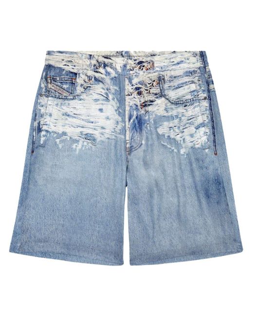 DIESEL P-Alston Jeans-Shorts in Blue für Herren
